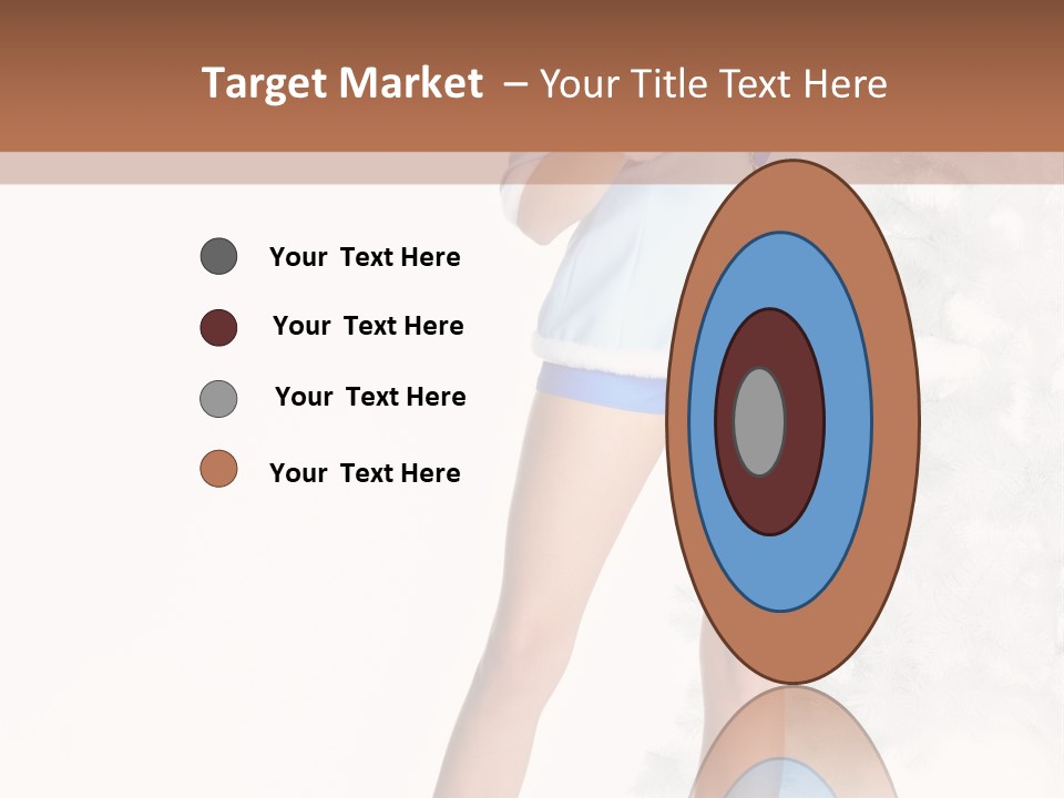 Snow Caucasian Youth PowerPoint Template