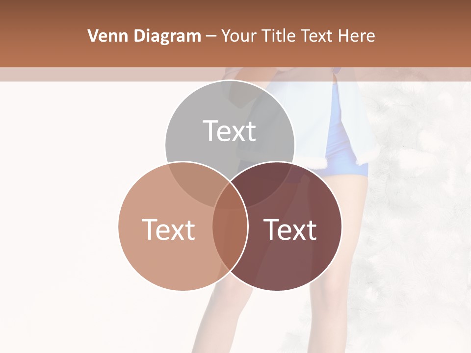 Snow Caucasian Youth PowerPoint Template