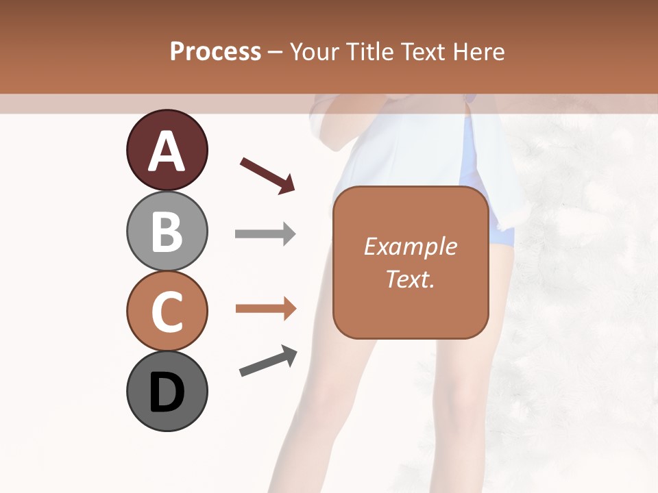 Snow Caucasian Youth PowerPoint Template