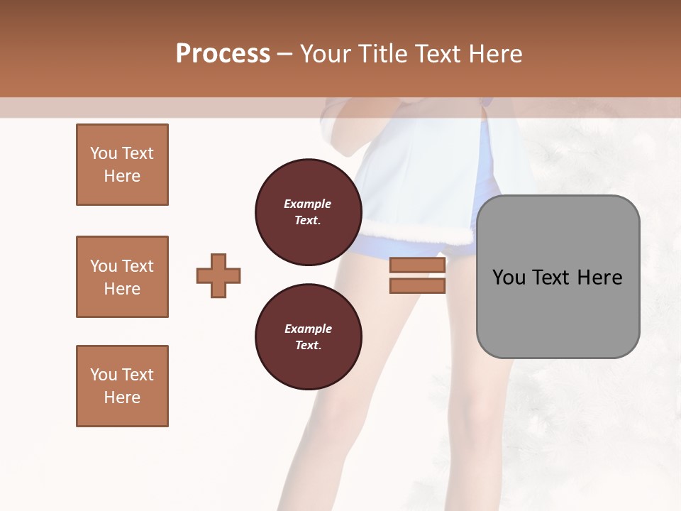 Snow Caucasian Youth PowerPoint Template