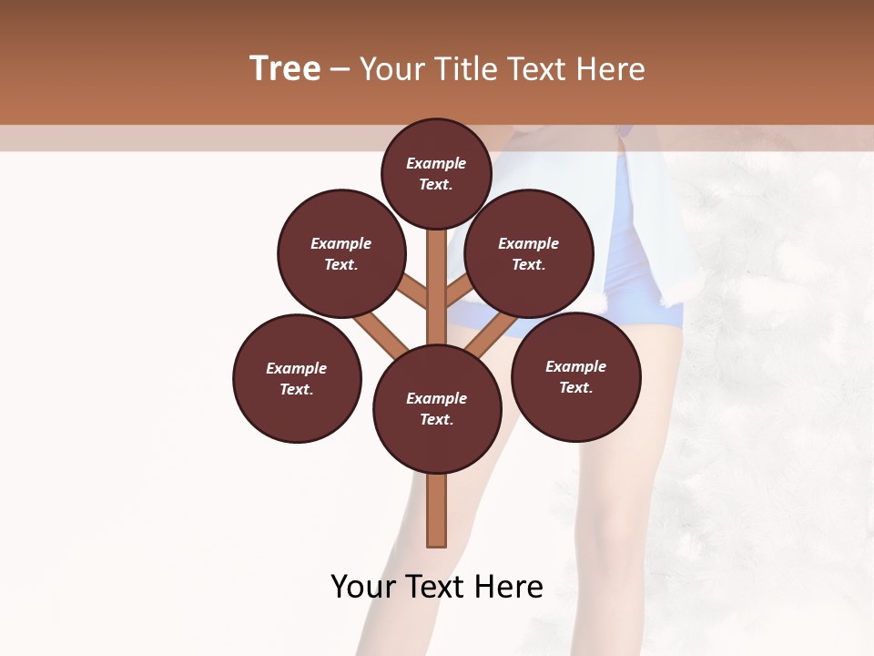 Snow Caucasian Youth PowerPoint Template