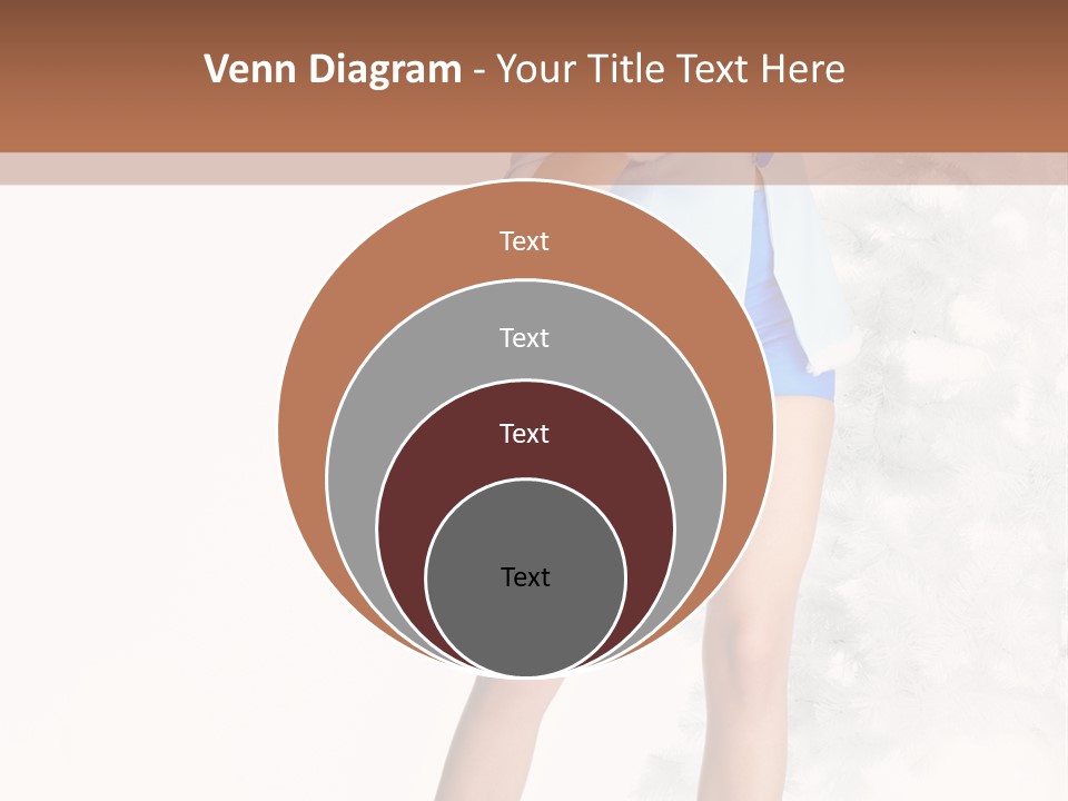 Snow Caucasian Youth PowerPoint Template