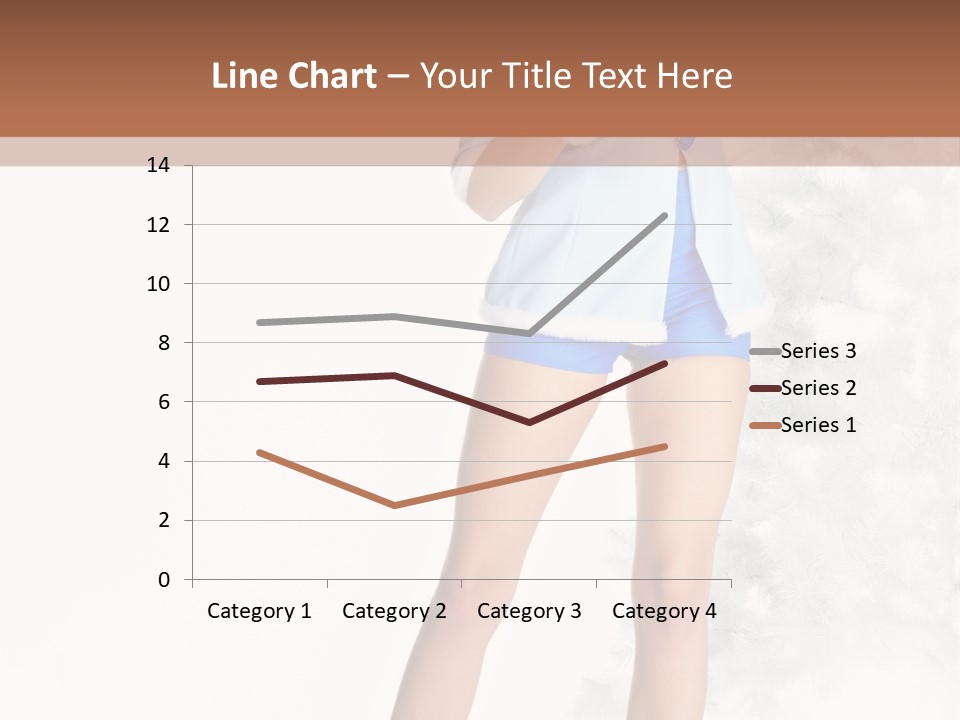 Snow Caucasian Youth PowerPoint Template
