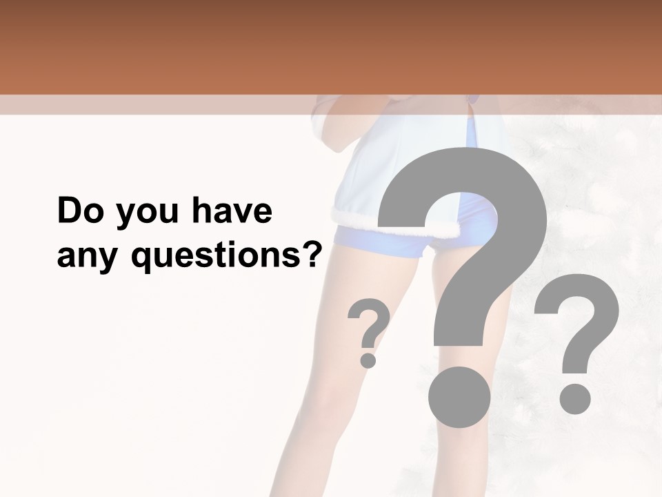 Snow Caucasian Youth PowerPoint Template