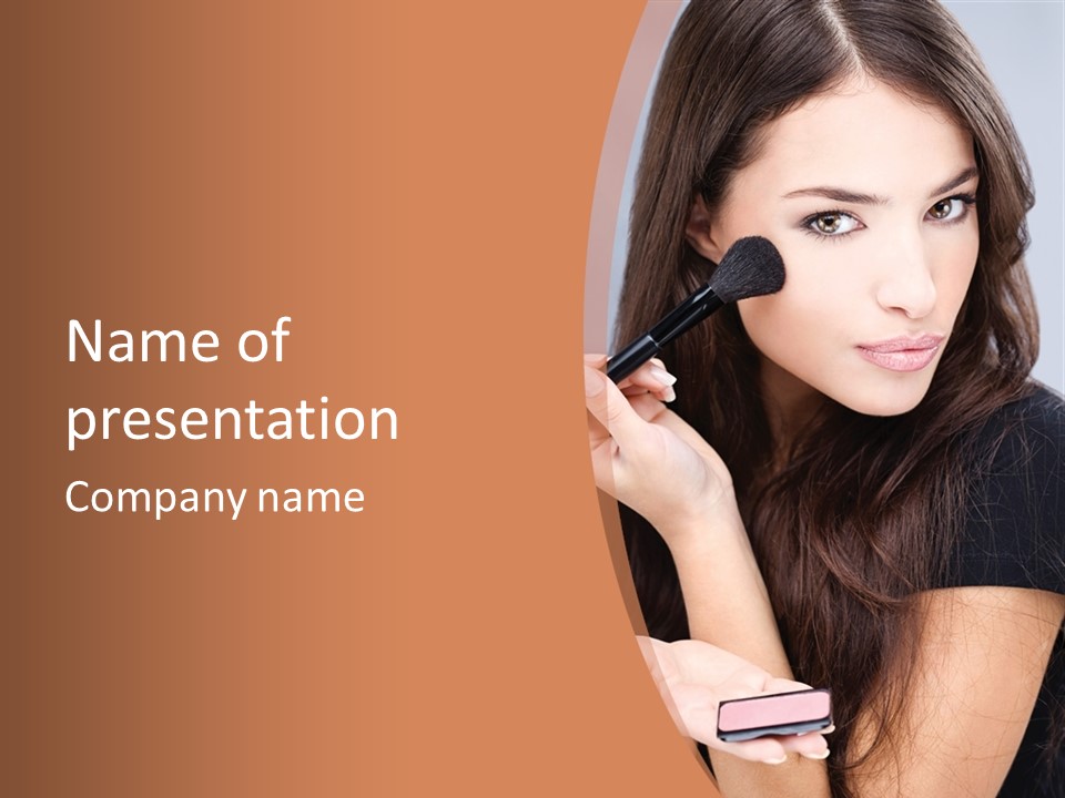 Youth Face Perfect PowerPoint Template