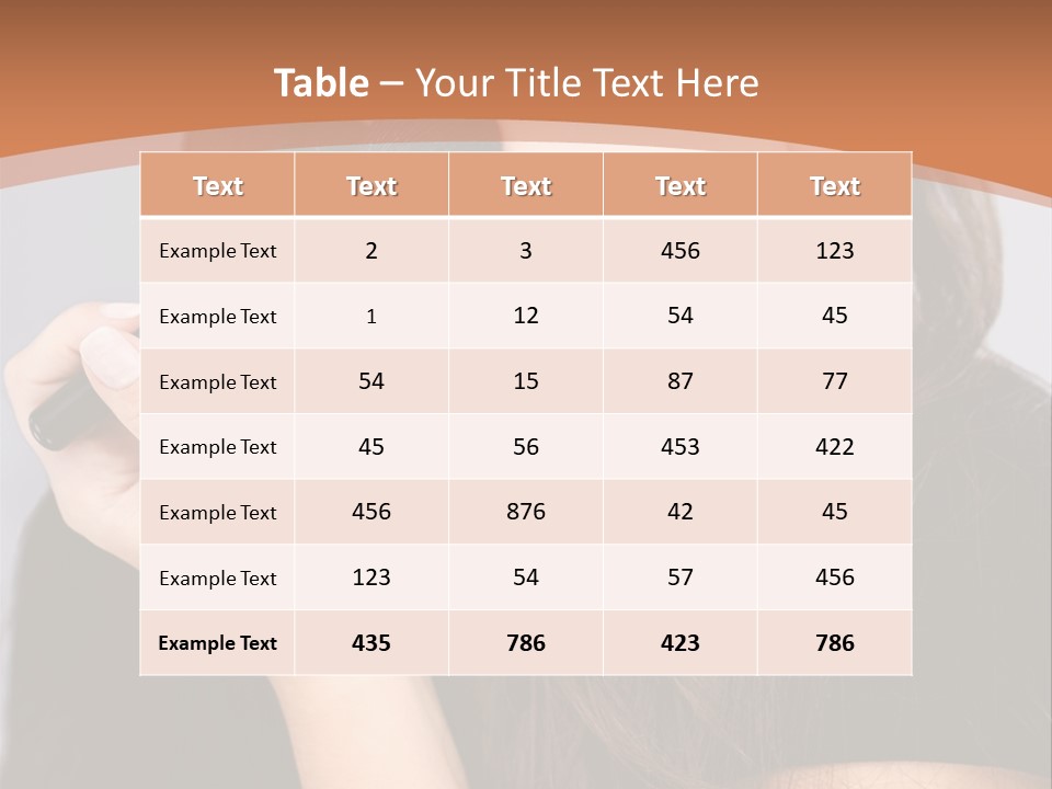 Youth Face Perfect PowerPoint Template