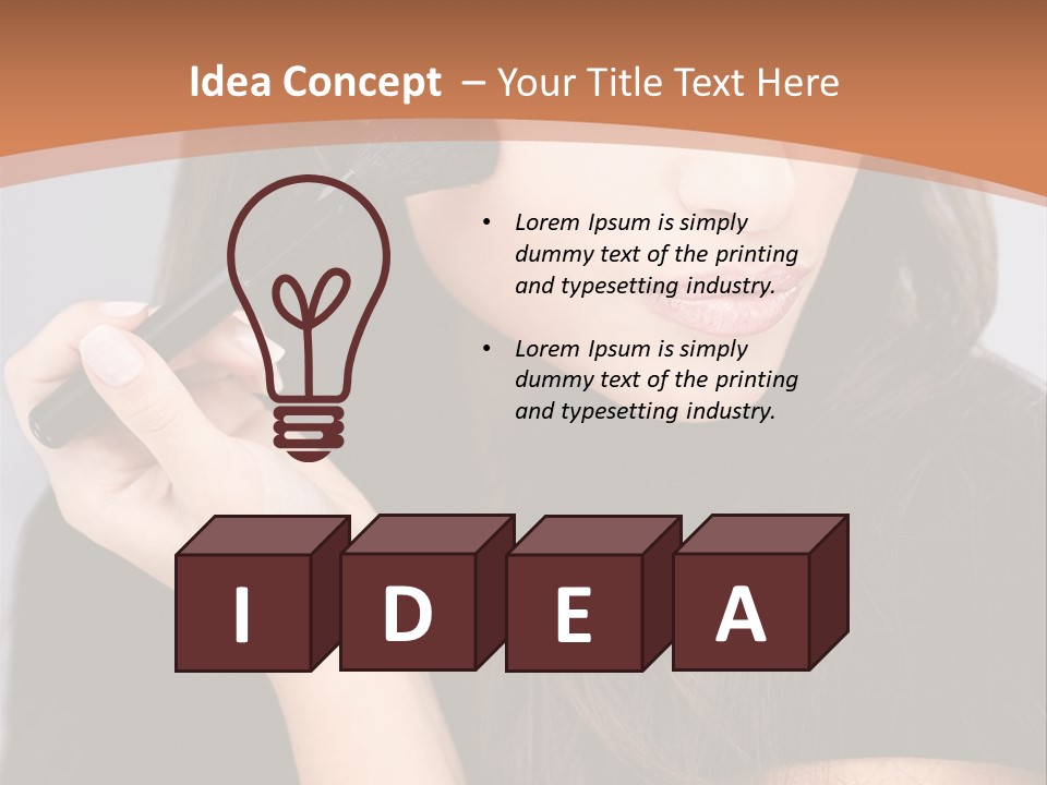 Youth Face Perfect PowerPoint Template