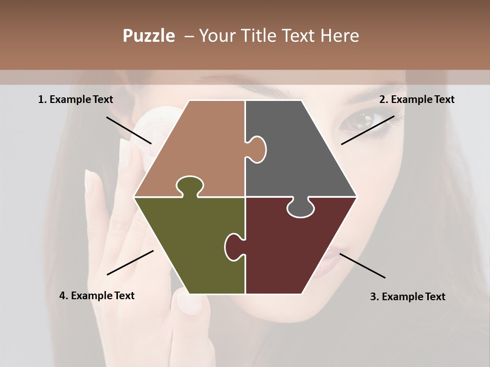 Evening Girl Beauty PowerPoint Template