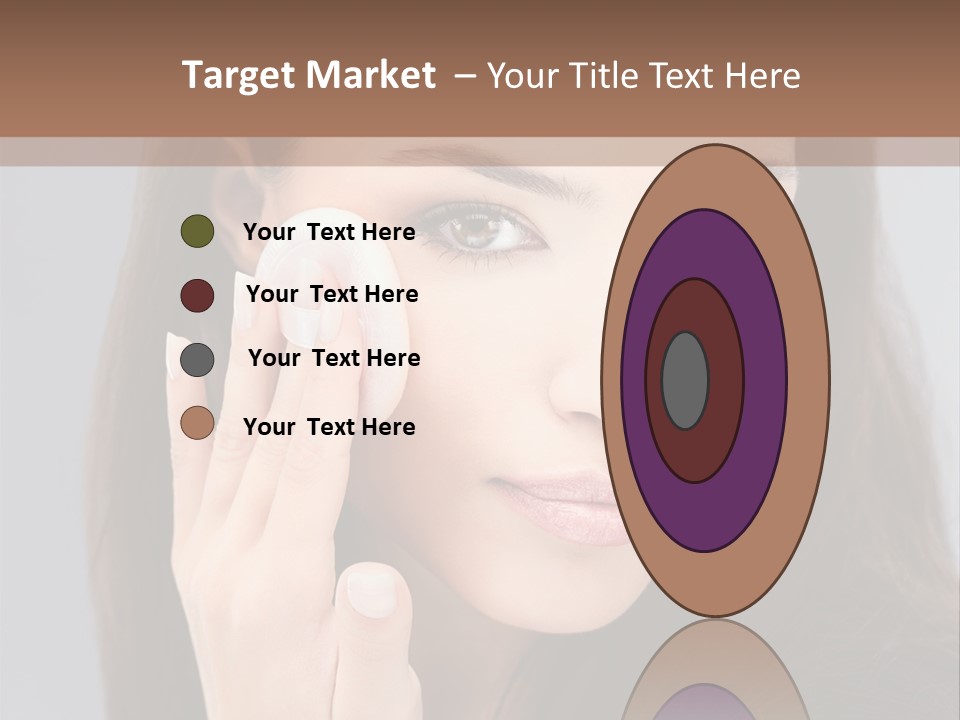Evening Girl Beauty PowerPoint Template