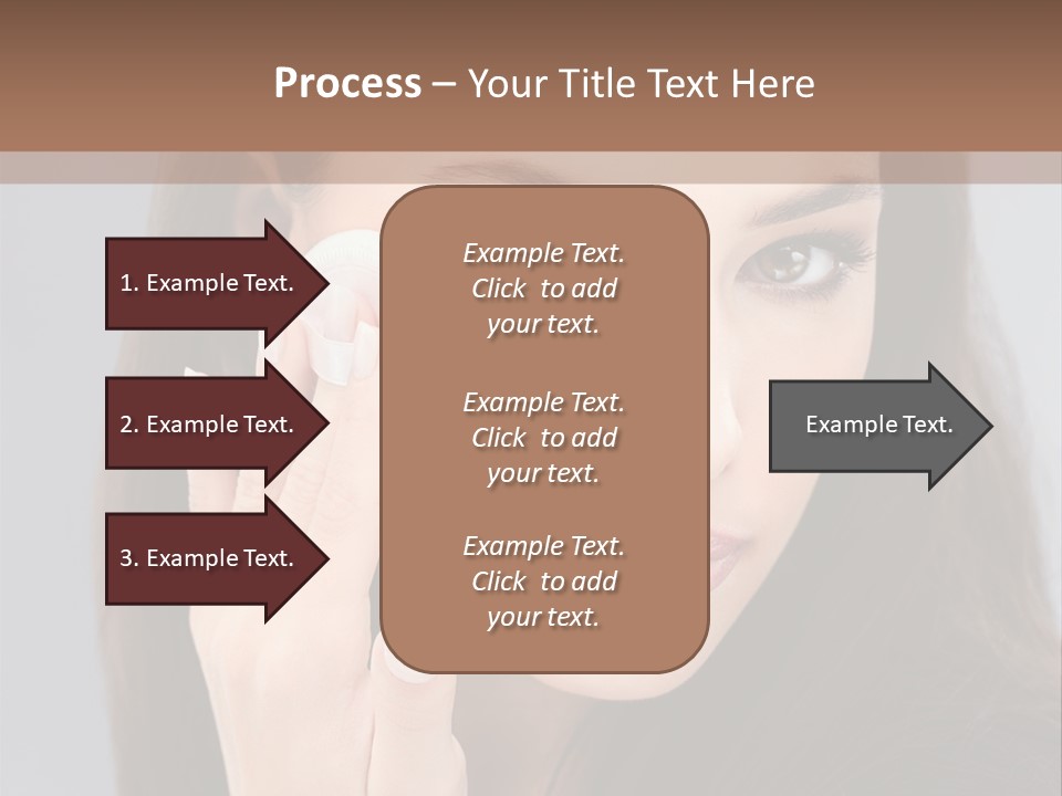 Evening Girl Beauty PowerPoint Template