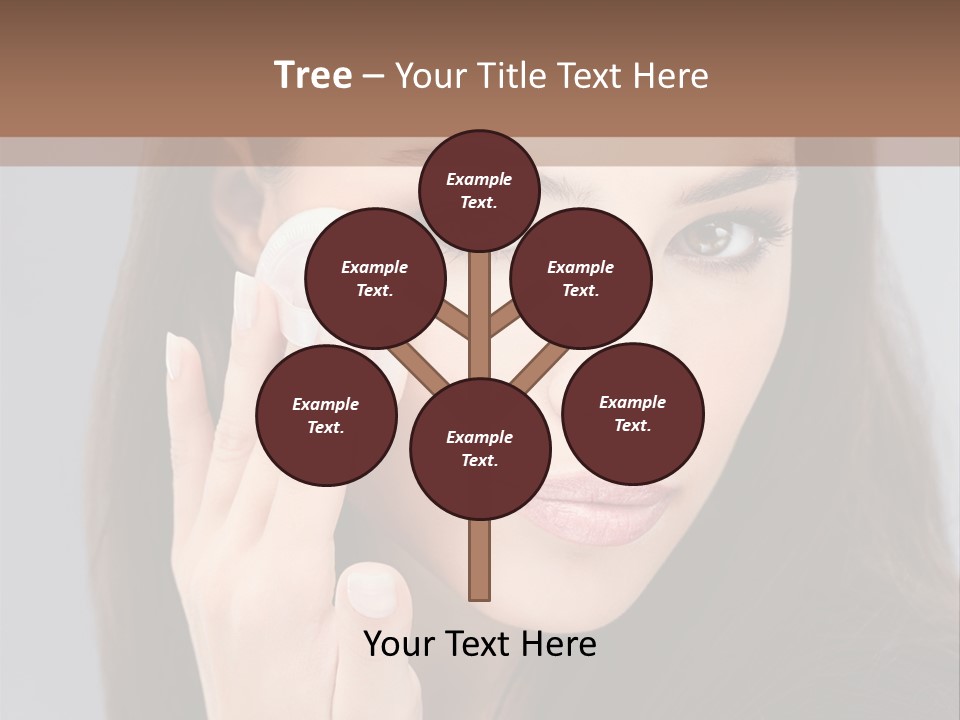 Evening Girl Beauty PowerPoint Template