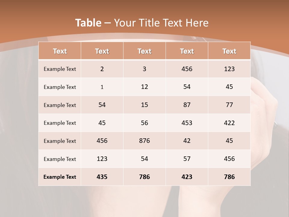 Fashion Elegant Make PowerPoint Template
