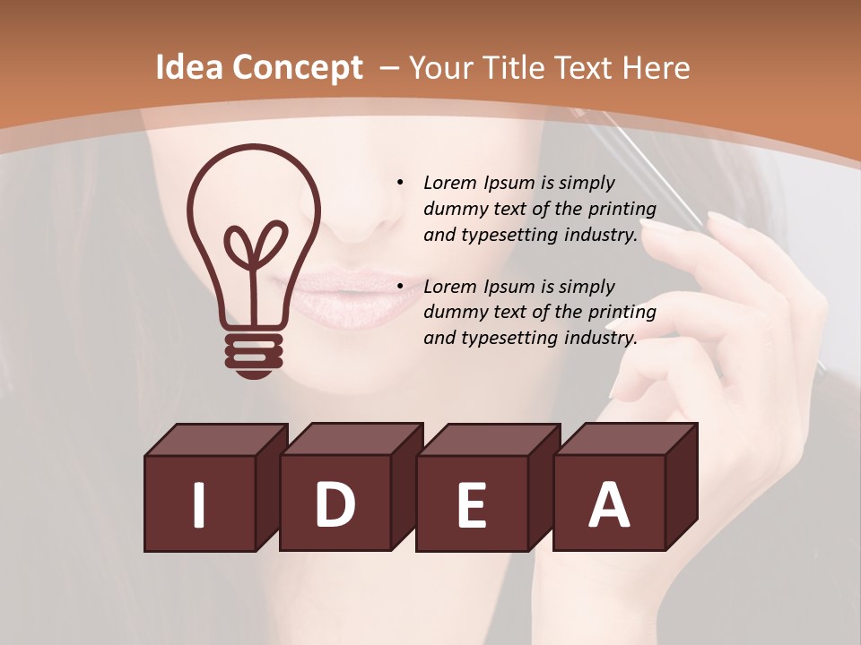 Fashion Elegant Make PowerPoint Template