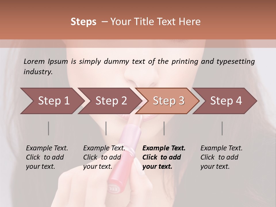 Girl  Skin PowerPoint Template