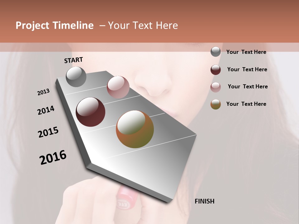Girl  Skin PowerPoint Template