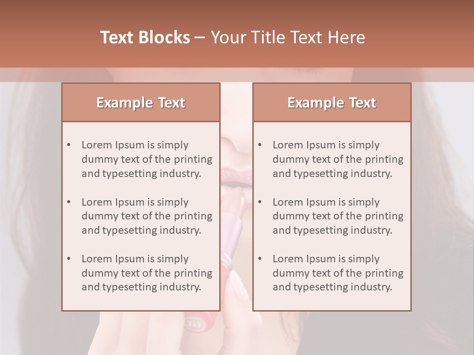 Girl  Skin PowerPoint Template