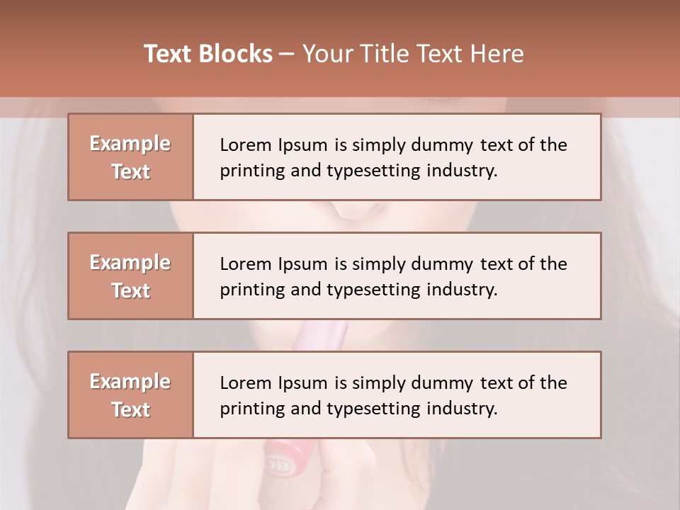 Girl  Skin PowerPoint Template