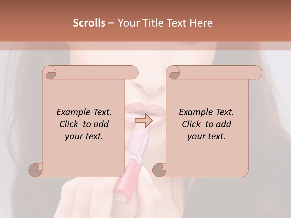 Girl  Skin PowerPoint Template