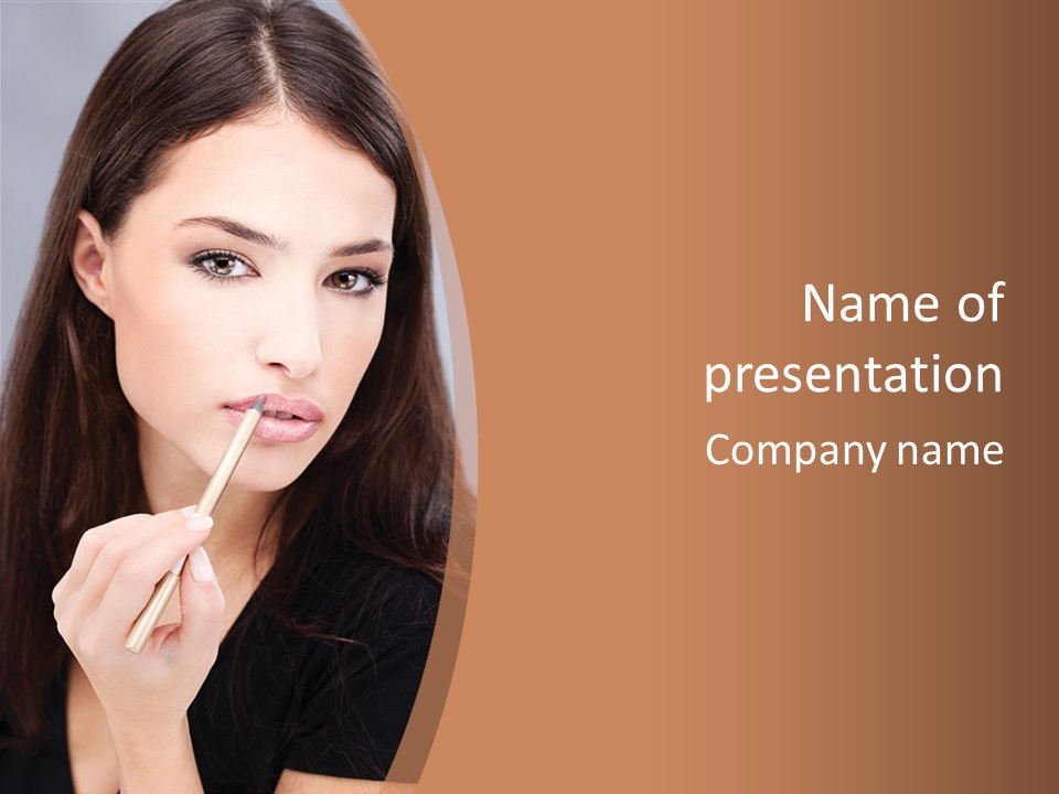 Care Cosmetic Skincare PowerPoint Template