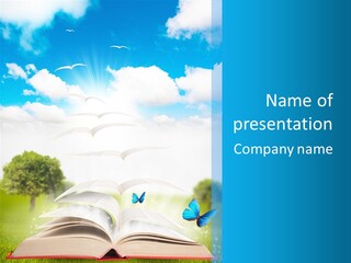Story Paper Education PowerPoint Template