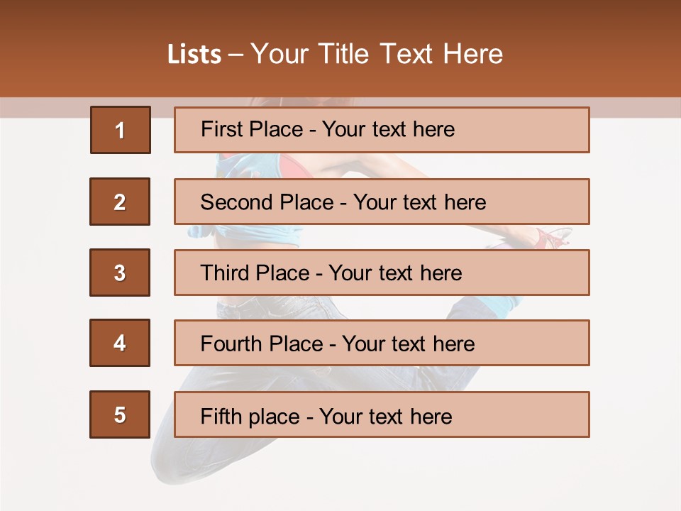 Active Mid Air Beautiful PowerPoint Template