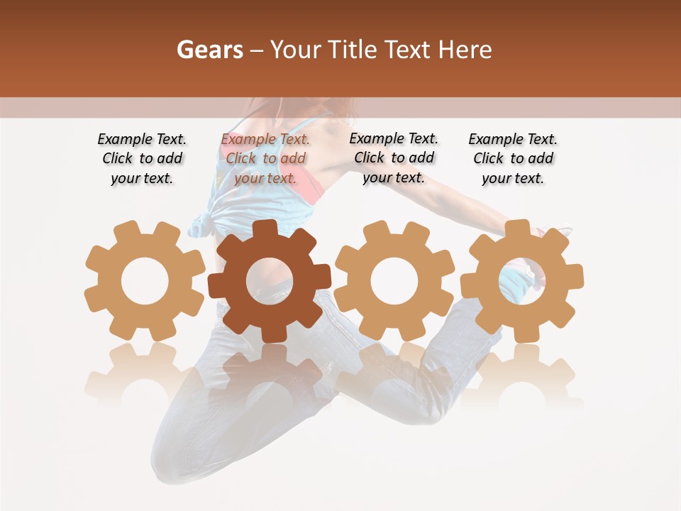 Active Mid Air Beautiful PowerPoint Template