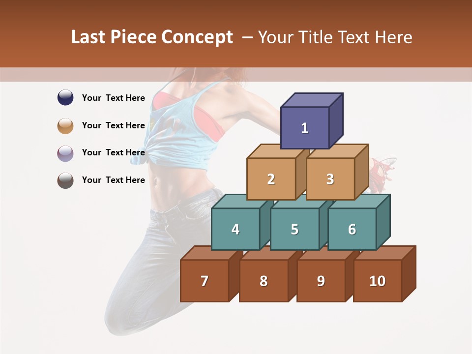 Active Mid Air Beautiful PowerPoint Template