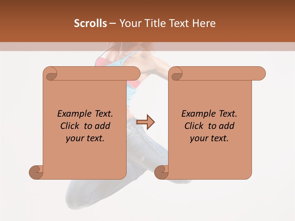 Active Mid Air Beautiful PowerPoint Template