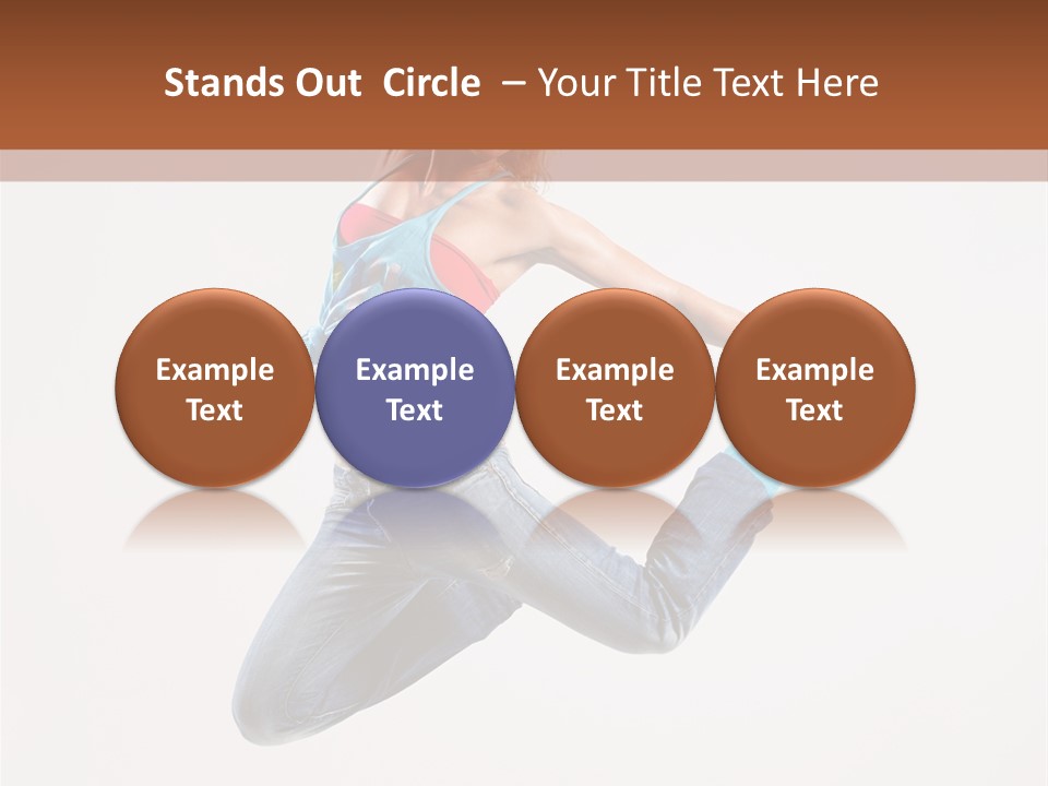 Active Mid Air Beautiful PowerPoint Template