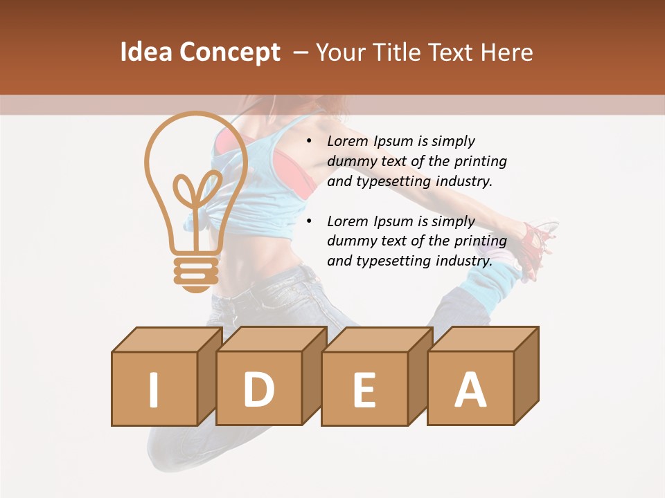 Active Mid Air Beautiful PowerPoint Template