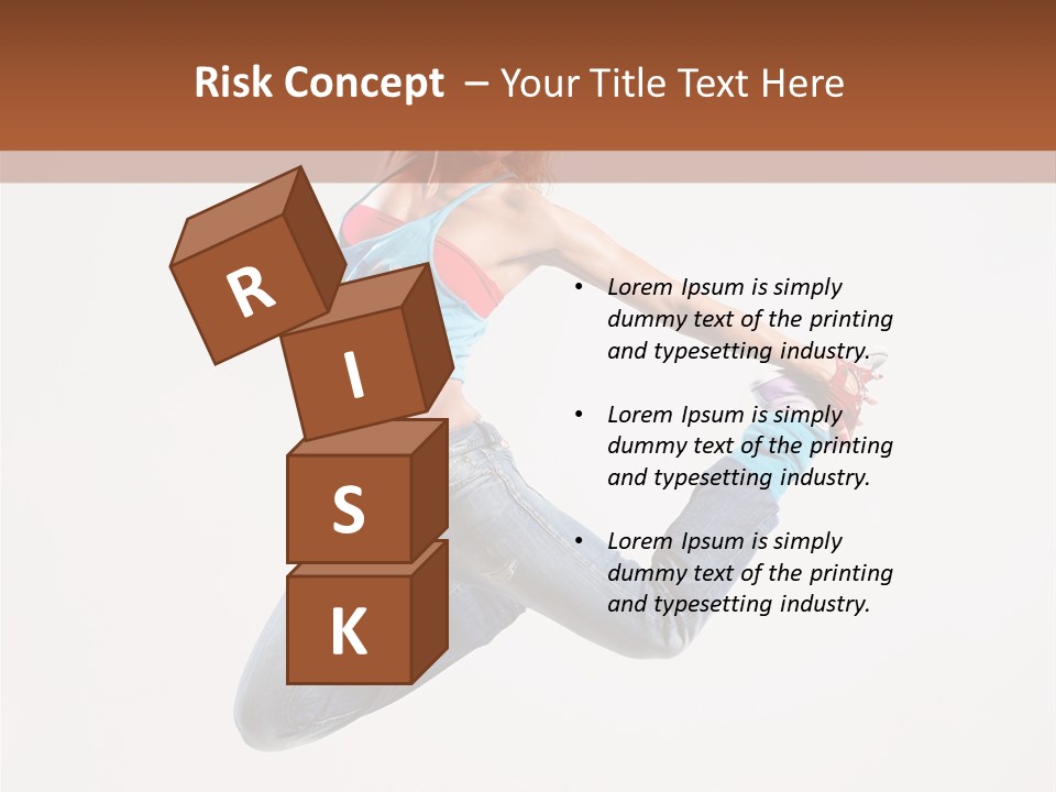 Active Mid Air Beautiful PowerPoint Template