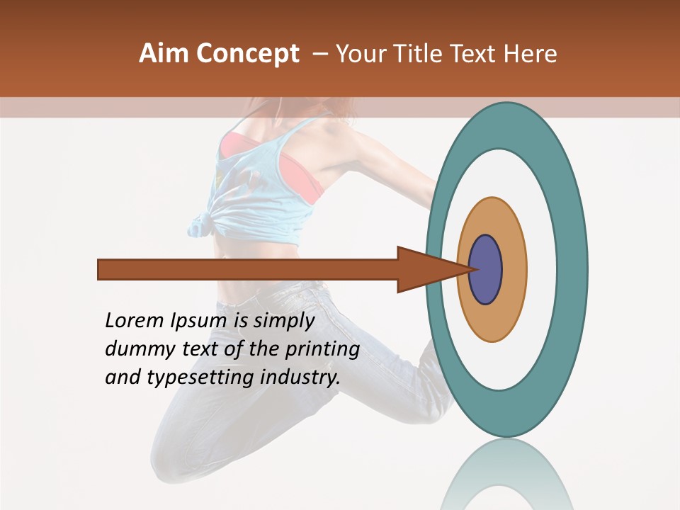 Active Mid Air Beautiful PowerPoint Template