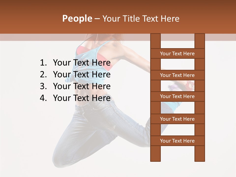 Active Mid Air Beautiful PowerPoint Template