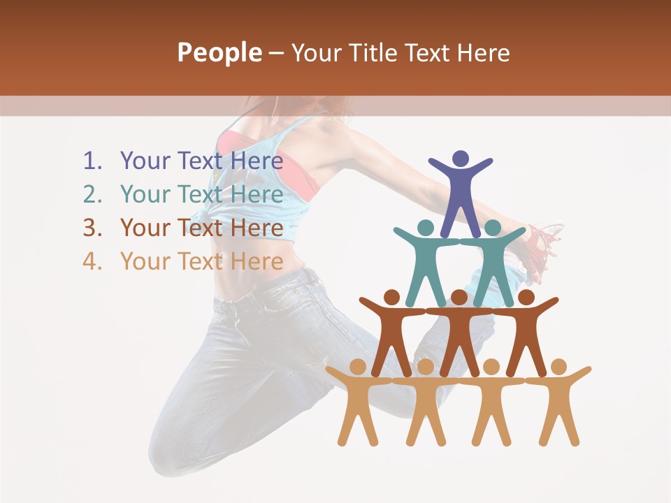 Active Mid Air Beautiful PowerPoint Template