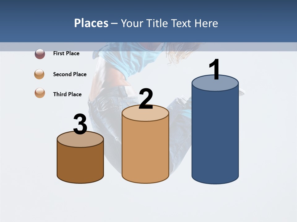 Moving Dance Sporty PowerPoint Template