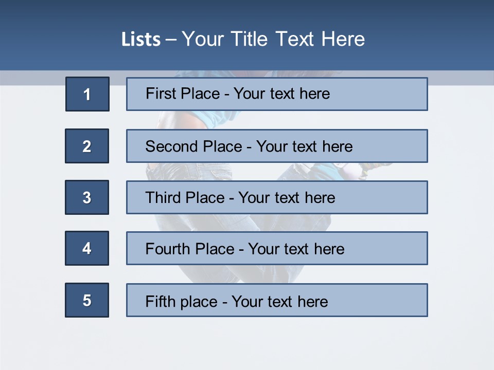 Moving Dance Sporty PowerPoint Template