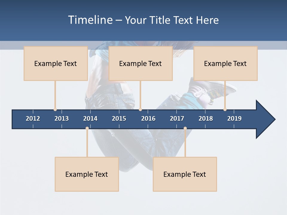 Moving Dance Sporty PowerPoint Template