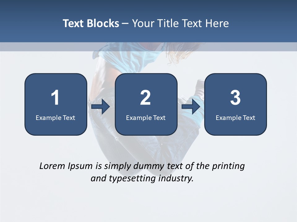 Moving Dance Sporty PowerPoint Template
