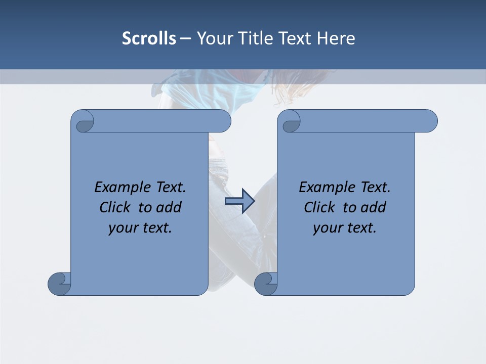 Moving Dance Sporty PowerPoint Template