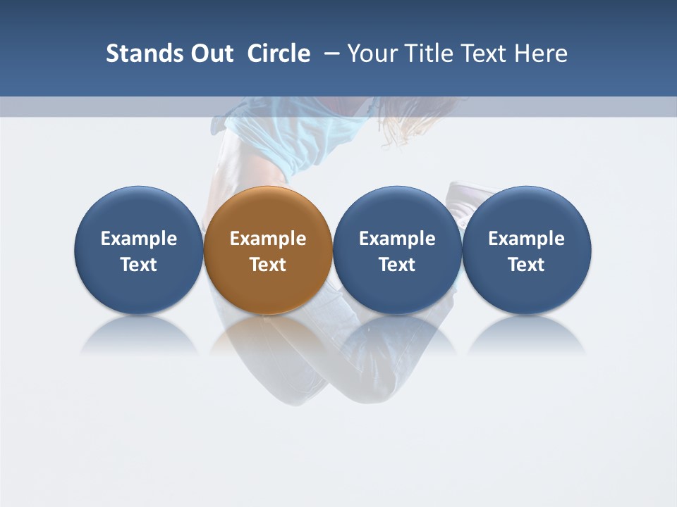 Moving Dance Sporty PowerPoint Template