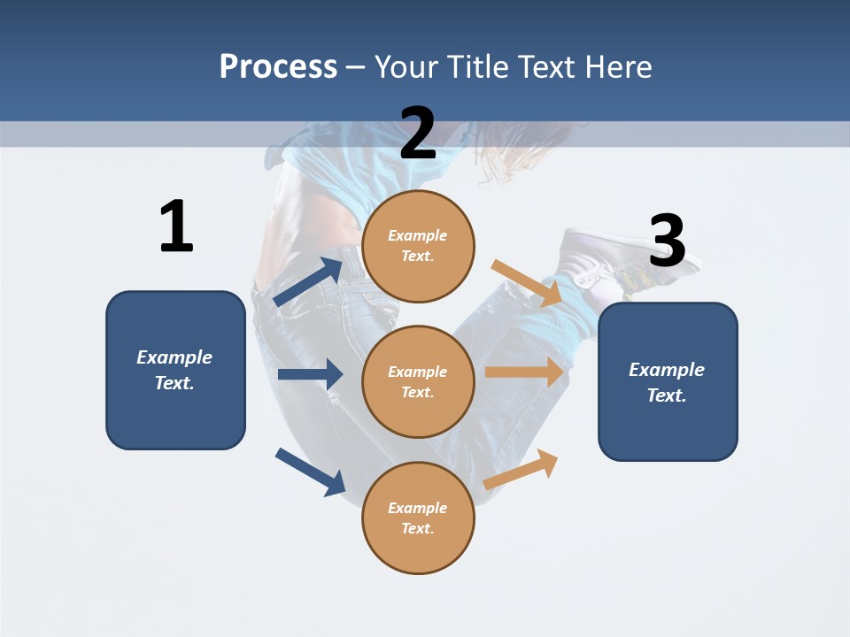 Moving Dance Sporty PowerPoint Template
