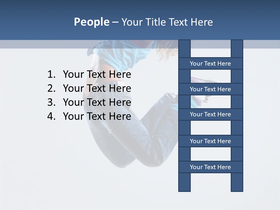 Moving Dance Sporty PowerPoint Template