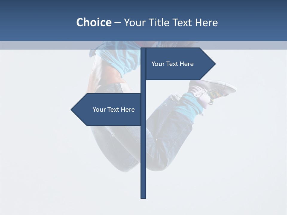 Moving Dance Sporty PowerPoint Template