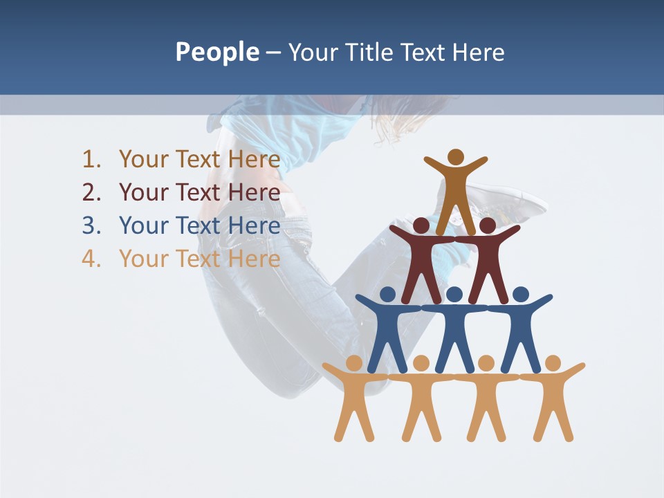 Moving Dance Sporty PowerPoint Template