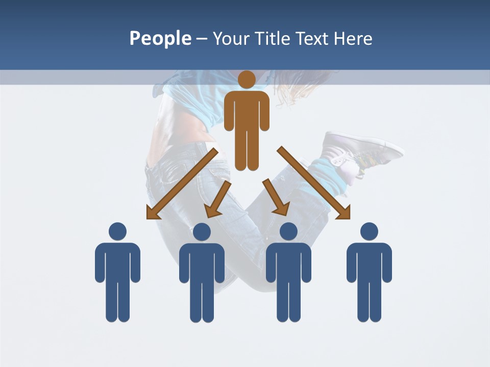 Moving Dance Sporty PowerPoint Template