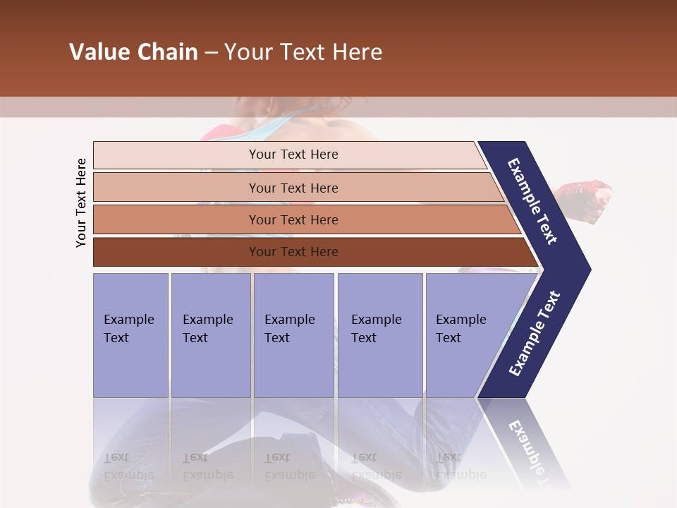 Flexibility Performance Woman PowerPoint Template