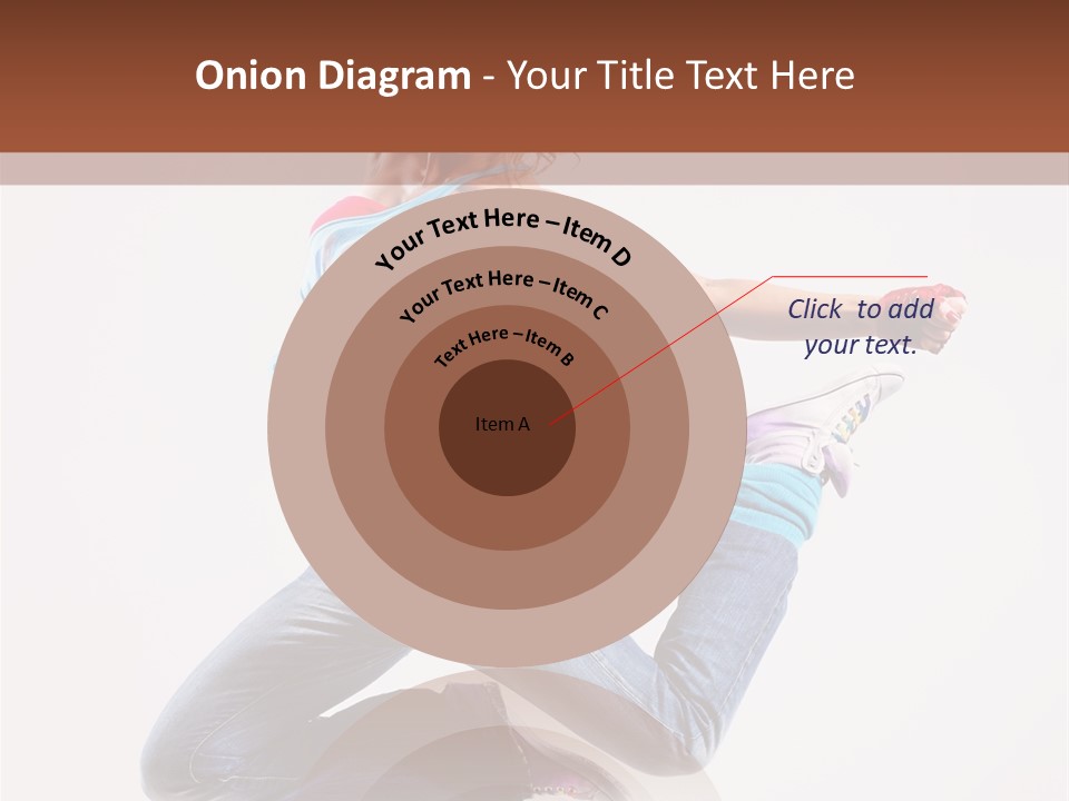 Flexibility Performance Woman PowerPoint Template