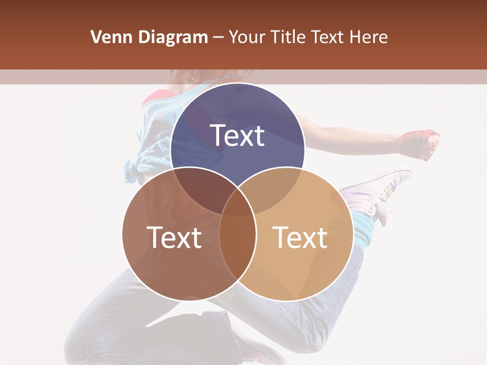 Flexibility Performance Woman PowerPoint Template