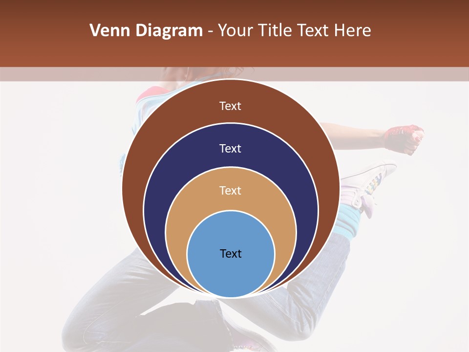 Flexibility Performance Woman PowerPoint Template