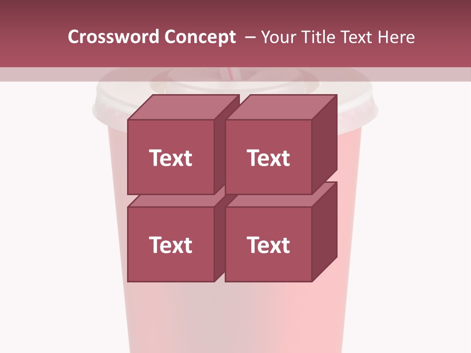 Isolated Single Use Liquid PowerPoint Template